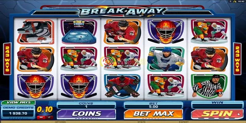 Bạn có thể tham gia nổ hũ Break Away Deluxe với bản chơi thử Free