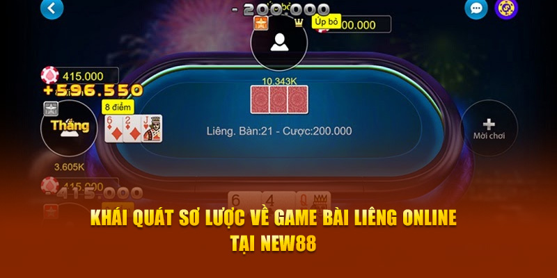 Khái quát sơ lược về game bài liêng online tại New88 